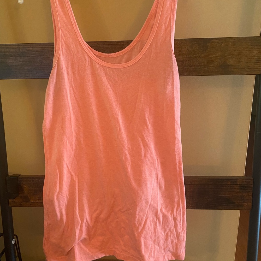 Coral tank top